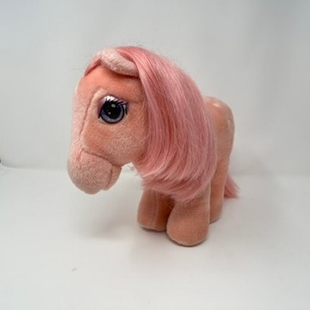 Vintage My Little Pony Softies Cotton Candy Plush Hasbro 1980's Clean